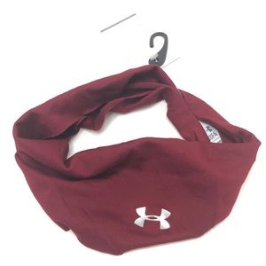 Unisex Under Armour Red Headband Wrap Game Day